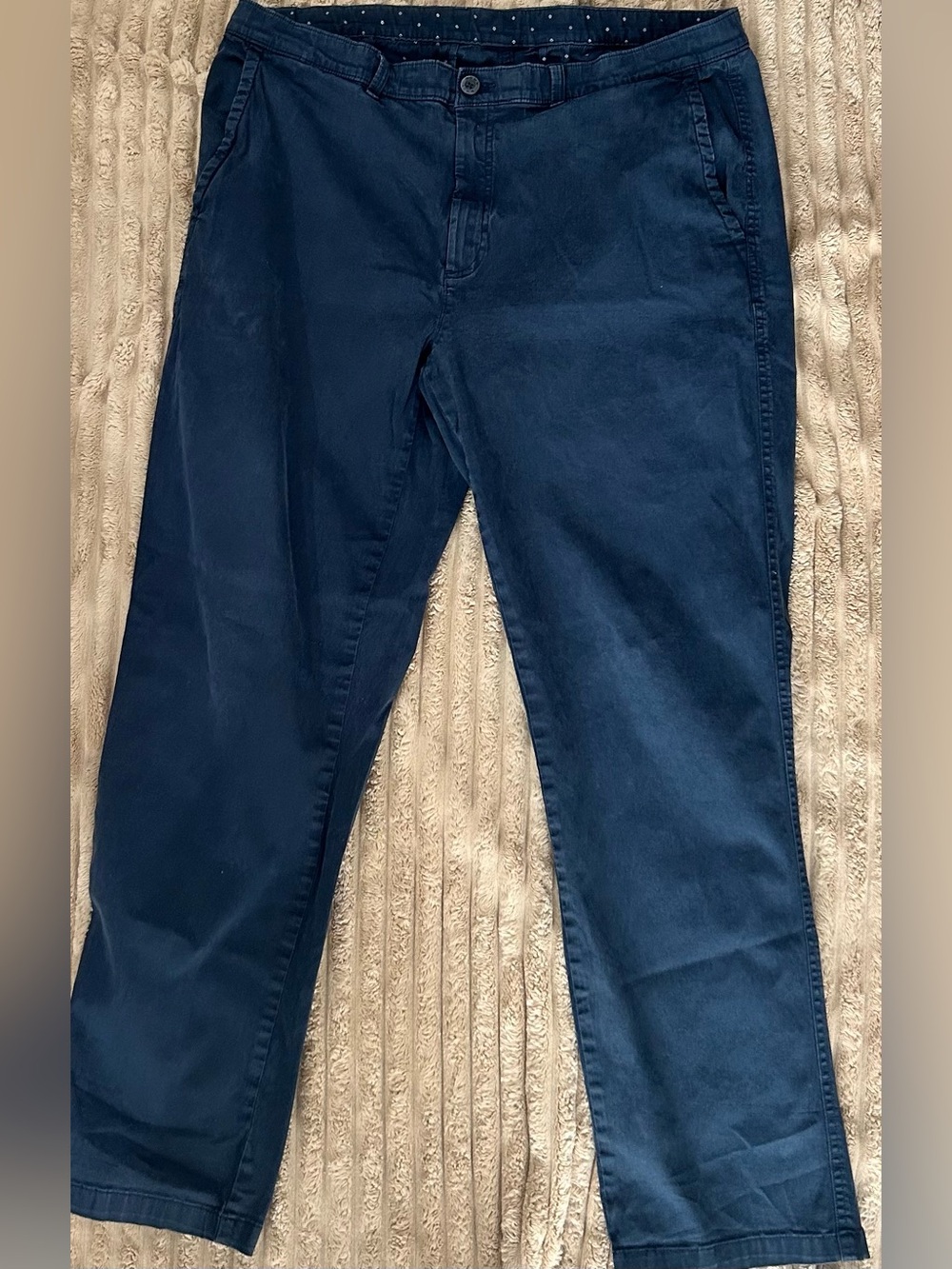 ROWM Men's SIZE 40x32 Navy Blue Straight Fit Jeans